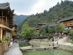 -西江千户苗寨-百年吊脚楼