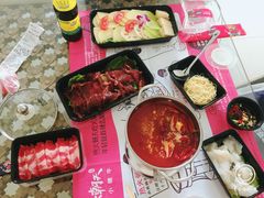 -热火朝天鲜切牛肉火锅(南强街巷店)