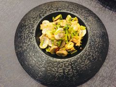 雪菜口蘑伴腐竹-同里湖大饭店-怡景轩中餐厅(同里古镇店)