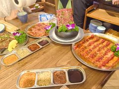 -明洞阿姨·韩式酱蟹烤肉·创意料理(三元桥店)