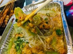 蒜蓉粉丝丝瓜-2烧烤串·秘制鲫鱼