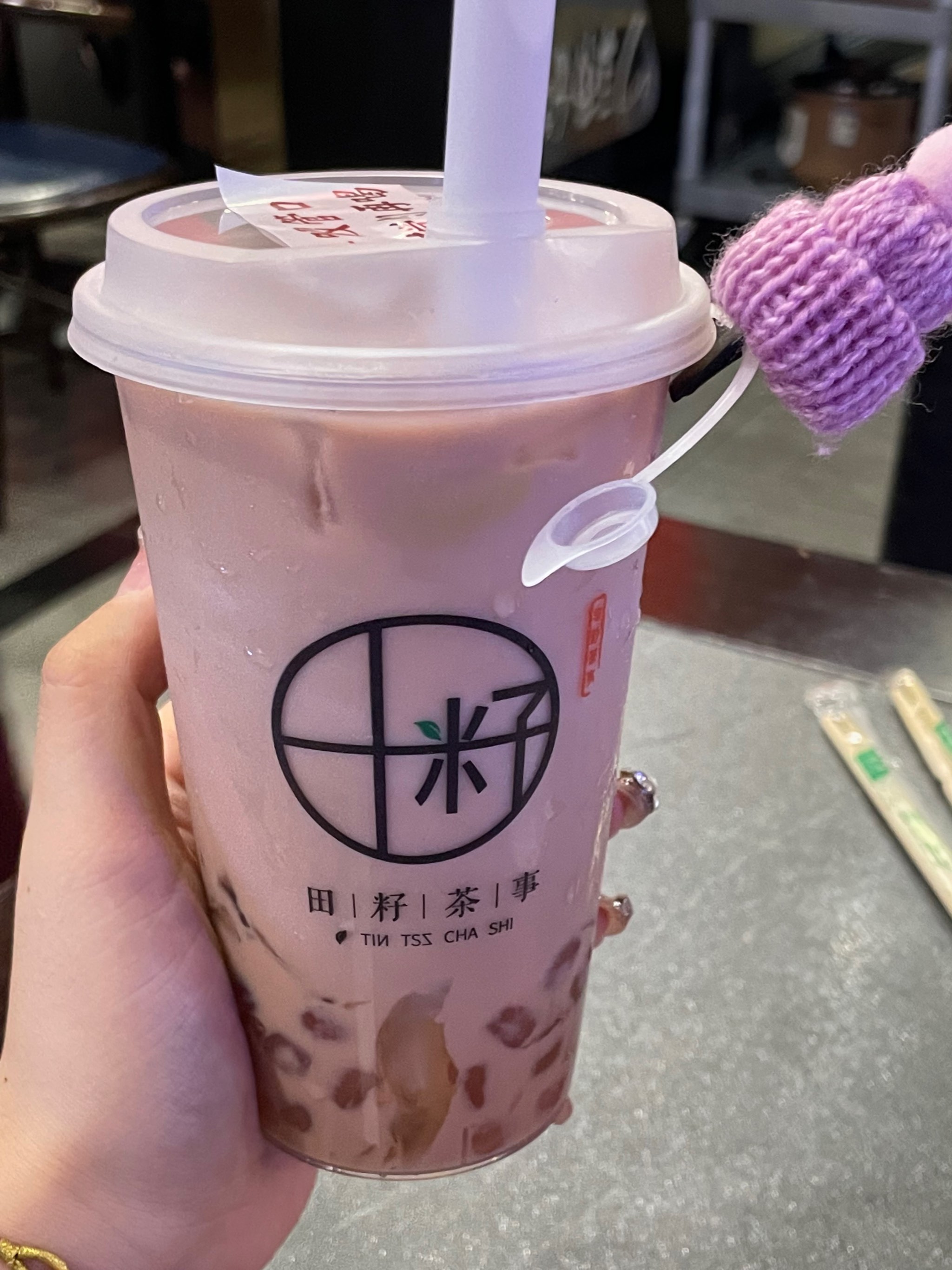 珍珠奶茶真实图片