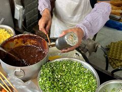 -正宗杂粮煎饼香软鸡蛋饼