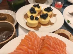 三文鱼刺身-济南香格里拉·咖啡泉自助餐厅