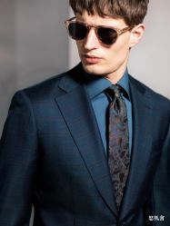 点击看大图 -怒马会 全麻衬西装高级定制