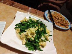 韭菜炒鸡蛋-敦煌达记酱驴肉黄面馆