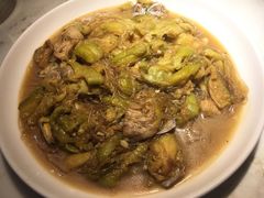 茄子炖蚬子-日丰园海肠水饺·老字号大连海鲜(和平广场店)