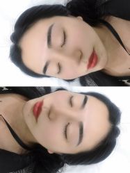 -西施无菌半永久纹绣眉眼影唇轻增发纹发际线