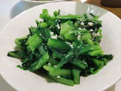 清炒油麦菜-徽韵人家·传承正宗徽菜(牡丹园店)