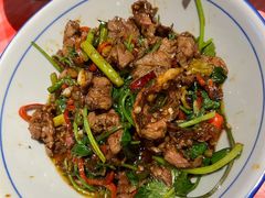 爆炒雪花牛腱肉-荆九爷爆炒桥头三嫩(浙大店)