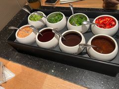 自助调料区-协成海鲜火锅(情侣路店)