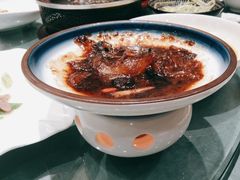 海参烧蹄筋-红菜坊·烤鸭·川鲁宴(石园店)