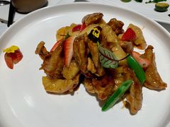 凤梨鲜果鸭脯咕咾肉-四季民福烤鸭店(前门店)