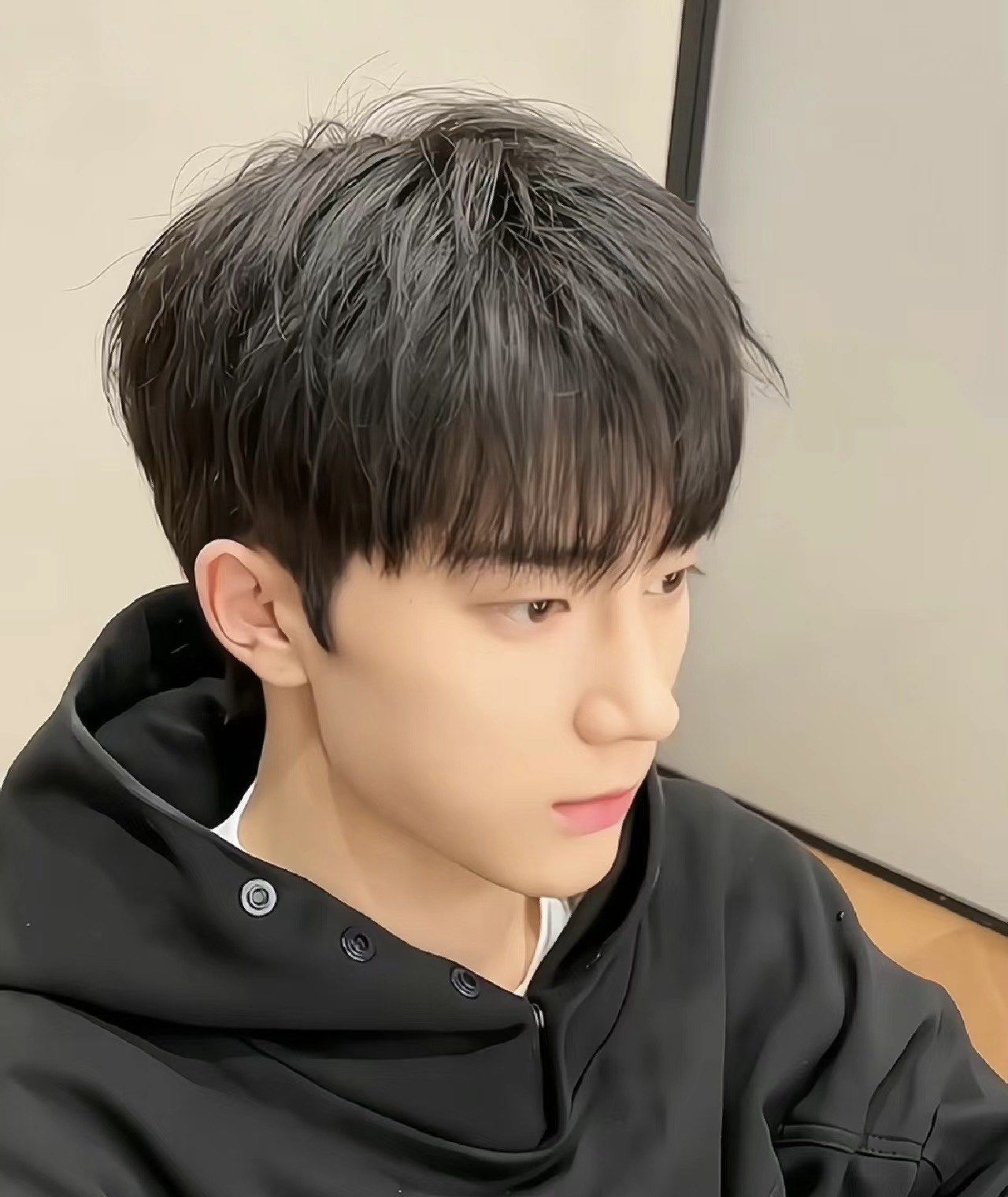 超自然韩系碎盖 男生不挑脸型的发型