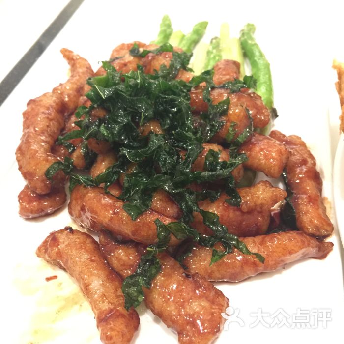 紫苏芦笋猪颈肉