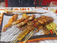 -宝记烧烤·碳锅羊肉·羊蝎子火锅·夜食社(文体路创始店)