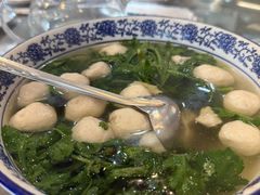 菊花脑鱼丸汤-广迎居老正兴菜馆