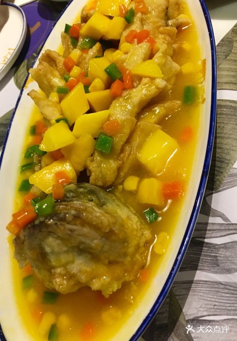 小泰子东南亚风味餐厅-越南芒果鱼-菜-越南芒果鱼图