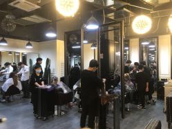 点击看大图 -3AM HAIR SALON染发烫发接发