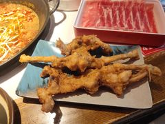 炸牛蛙-老天桥蛙炉火锅(姑苏总店)