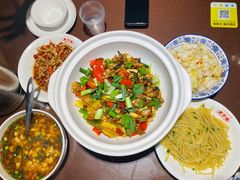 鱿鱼炒肉丝-天下客饭店(中山路店)
