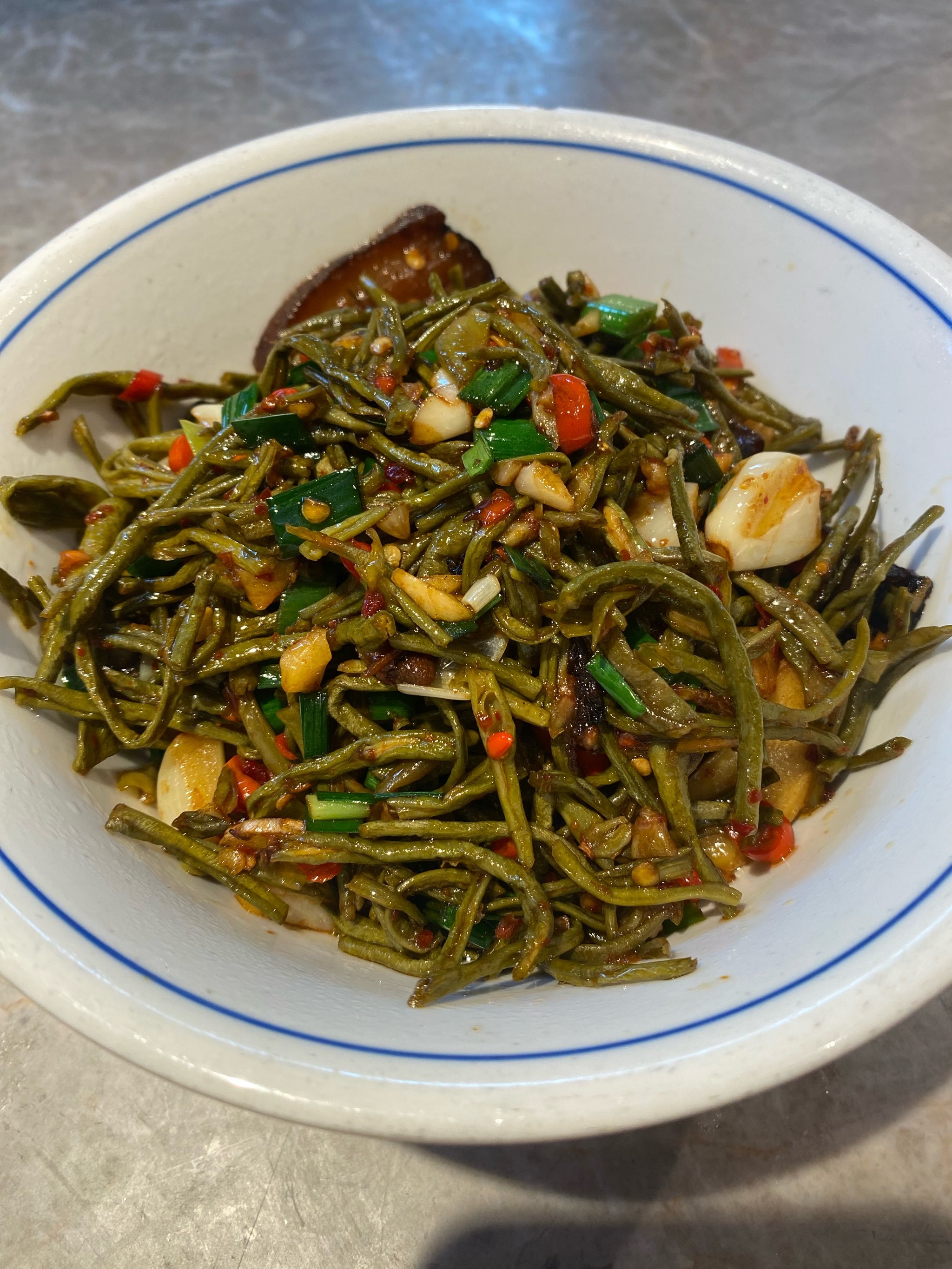 肉沫腊菜
