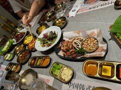 -草家酱蟹炭火烤肉店(珲春南路一店)
