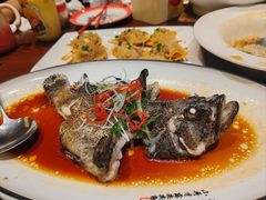 古法鲜蒸石斑鱼-南海渔家•海鲜•正宗海南菜(海棠湾店)