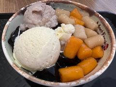 鲜芋仙招牌（仙草+芋园+奶油球）+芋-鲜芋仙(中山路店)
