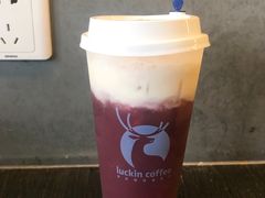 桃桃芝士红宝石茶-瑞幸咖啡(新世界中心店)