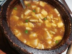 石锅鸡汤豆腐-绿茶餐厅(王府井永宁门店)