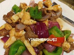 藕尖炒牛肉-品香菜馆(旗峰路中侨大厦店)