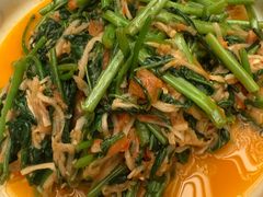 酸笋炒空心菜-浩海火燒雲傣家菜(芮欧百货店)