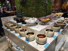 自助调料区-老灶堂文创火锅(文艺路店)