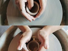 -不贰手作陶艺diy·烧玻璃·银饰团建(人民大学店)