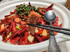 砂锅椒麻肥肠-宴昆山·私房菜(春晖店)