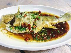葱油大黄鱼-阿杰臻选海鲜饭店(普陀山店)