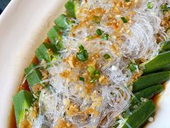 蒜茸粉丝蒸秋葵-江南厨子(万象天地店)