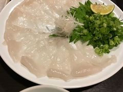 刺身-玄品河豚(那覇國際通里之関)