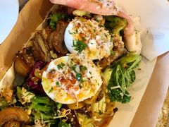 烤时令蔬菜配低温蛋-Cooking Man(中懋天地店)