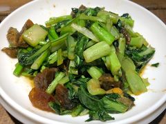 皮蛋炒菜心-福宝漠北·牛羊肉(广埠屯店)