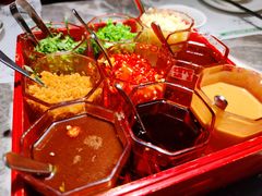 九宫格酱料-禄婶鸡煲·打边炉