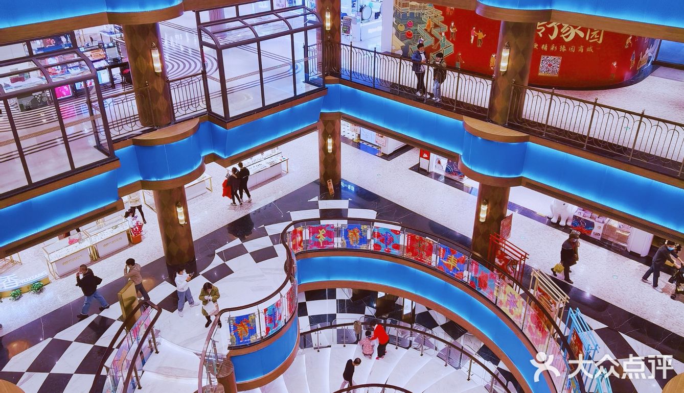 最美上海|城隍庙豫园百货天裕楼焕然一新 媲美老佛爷