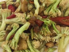 爆炒台山有机菜花-绿丰园农家菜(南北大厦店)