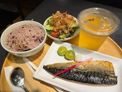 烤青花鱼定食-无印良品餐堂 MUJI Diner(成都太古里店)