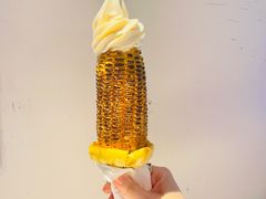 烤玉米冰tea凌-茶是一枝花泡茶店