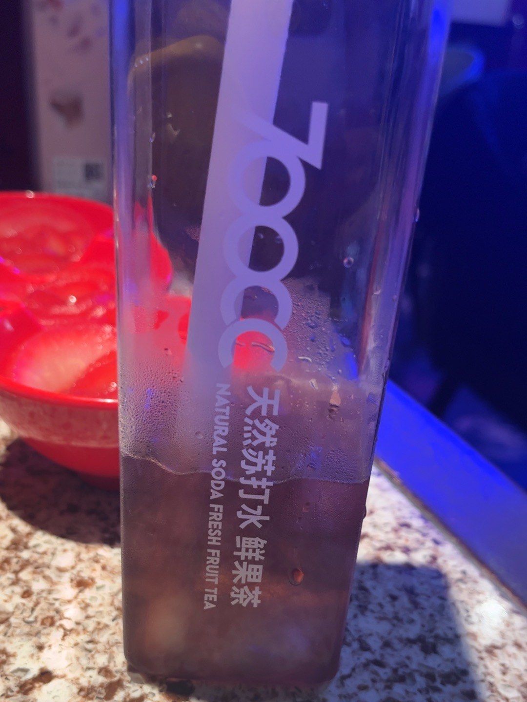 700cc天然苏打水茶饮.