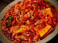 包浆豆腐辣牛肉-丽江金茂凯悦臻选酒店-滇香馆
