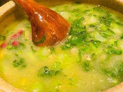 豆汤青菜钵-嘎嘎鸭脑壳(金沙店)