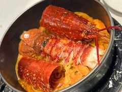 法国布列塔尼蓝龙虾意面-Le Bistrot de Racine